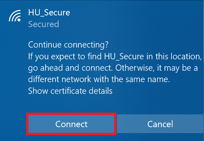HU_Secure WIN Connect